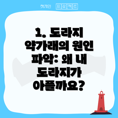 1. 도라지 약가래의 원인 파악: 왜 내 도라지가 아플까요?