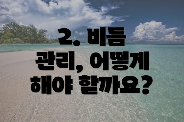 2. 비듬 관리, 어떻게 해야 할까요?
