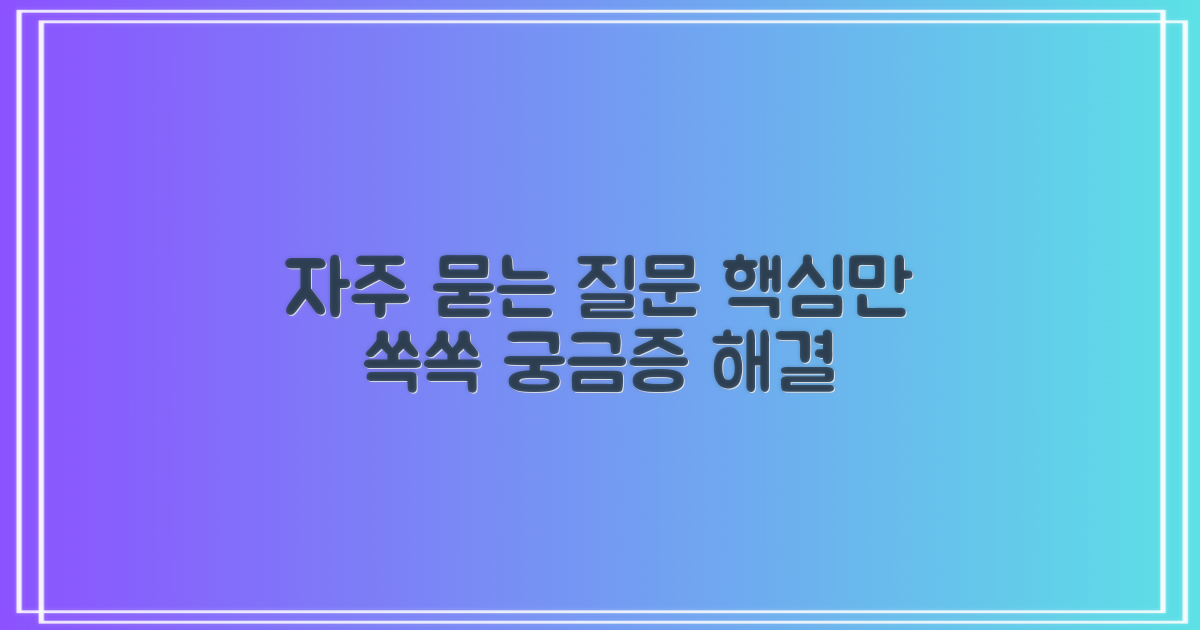 자주 묻는 질문