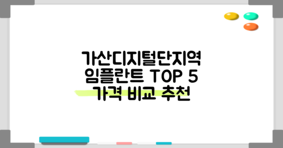 가산디지털단지역 임플란트, TOP 5 가격비교 및 추천 장소: 최신 트렌드 vs 합리적 선택